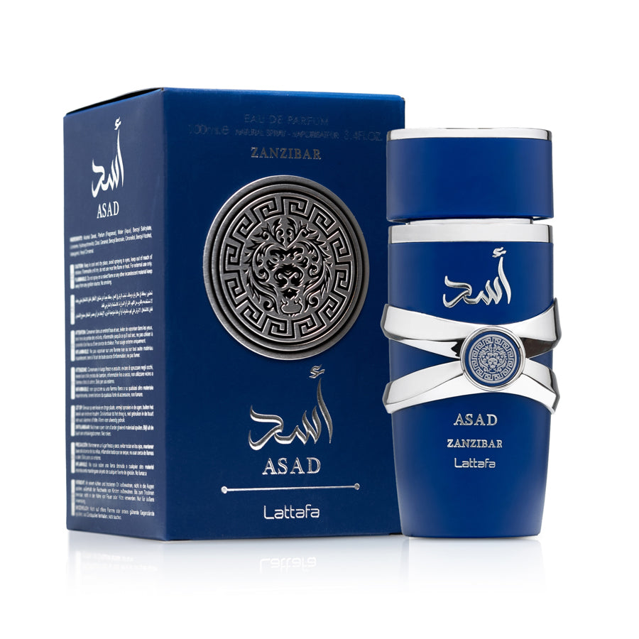 Lattafa Asad Zanzibar Eau De Parfum 100ml – Perfume Clearance Centre