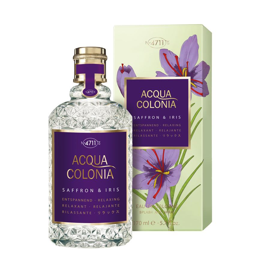4711 Acqua Colonia Saffron & Iris Eau De Cologne 170ml