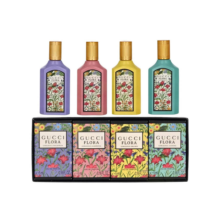 Gucci Flora Gorgeous Miniature Gift Set
