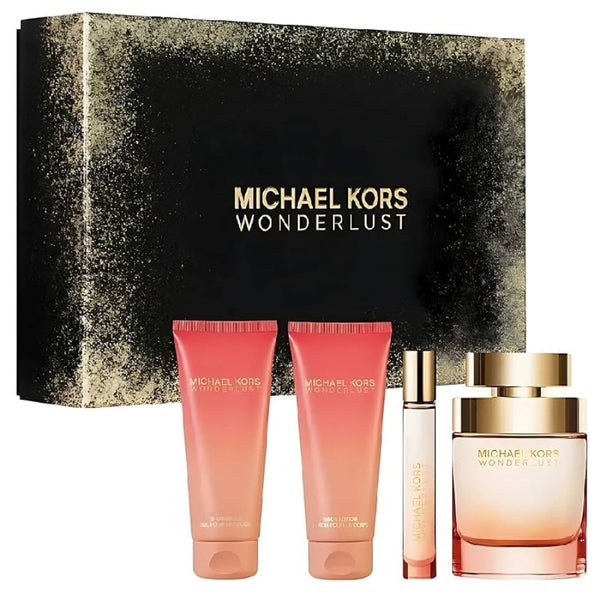 Michael Kors Wonderlust Eau De Parfum 4 Piece Gift Set* – Perfume