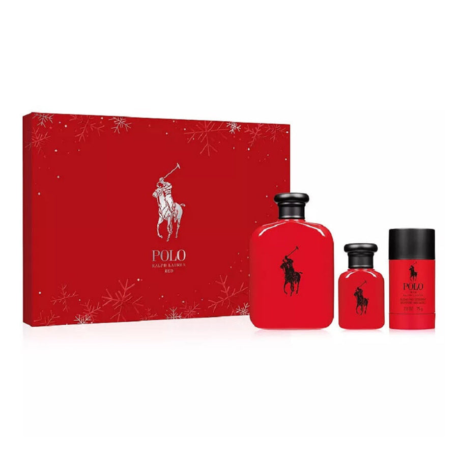 Ralph Lauren Polo Red Eau De Toilette 125ml Gift Set