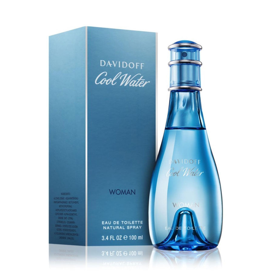 Davidoff Cool Water Woman Eau De Toilette 100ml* Perfume